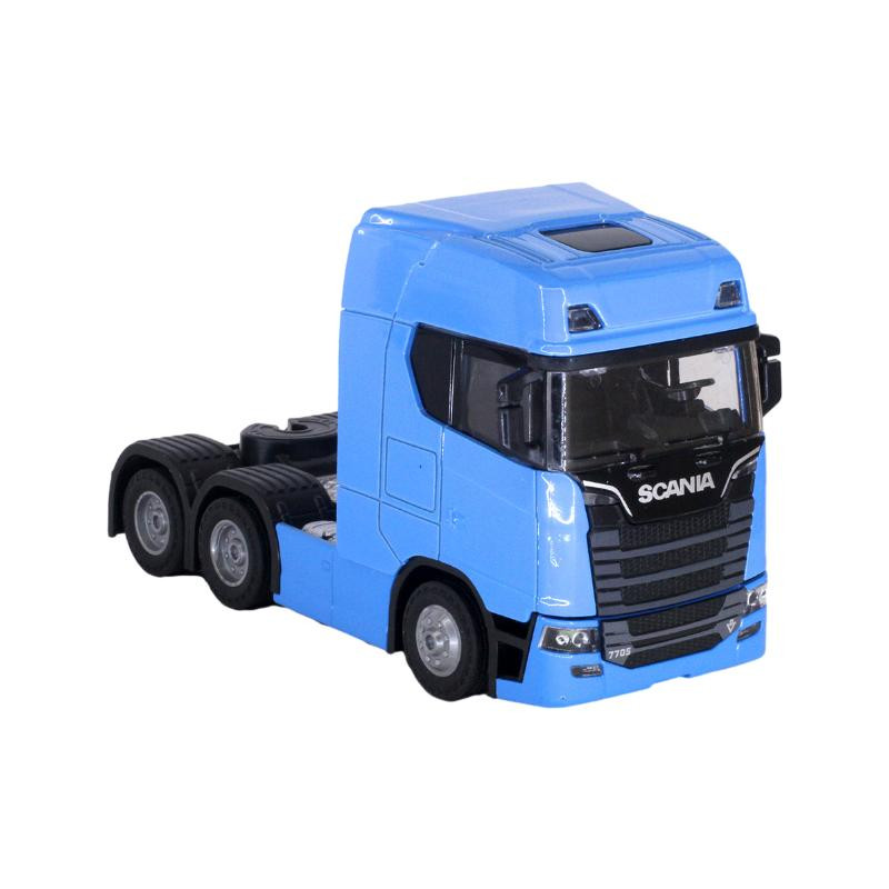 ماشین بازی مدل تریلی اسکانیا دو محور کد SCANIA | چاوه