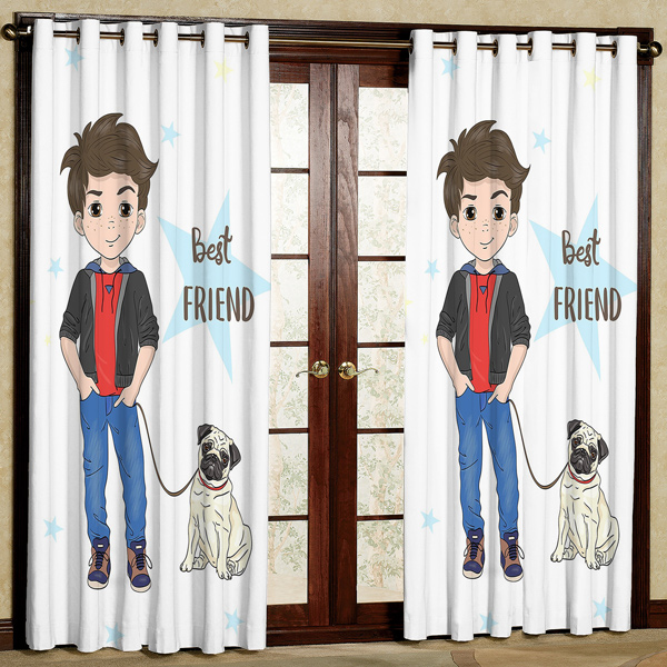  پرده مدل هازان پانچی کد 1 سایز 280x140 سانتی متر