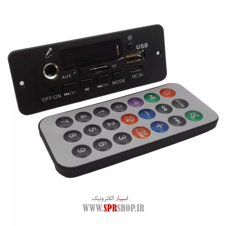 برد USB صوتی آمپلی دار 5*2 وات با قابلیت ضبط صدا و تماس مدل JX-Z10