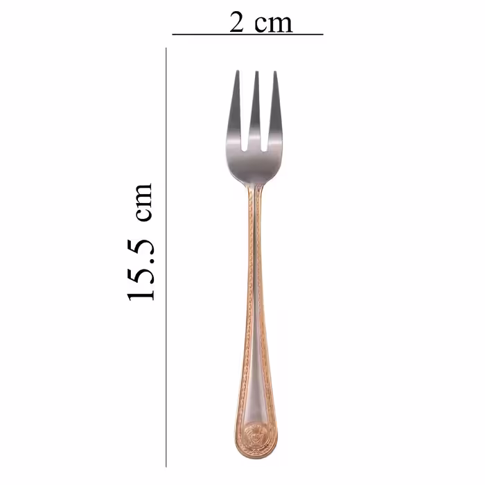 چنگال میوه خوری مدل Jasco-04 بسته 6 عددی