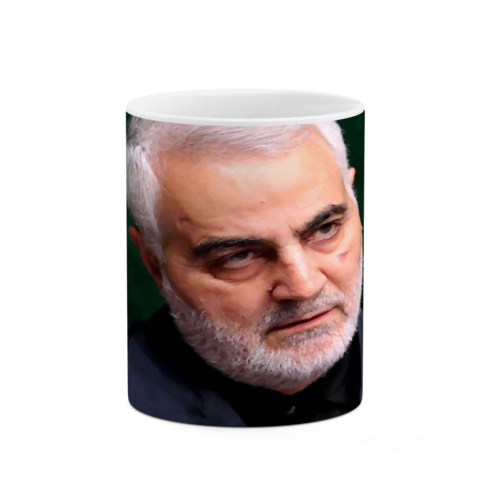 ماگ طرح سردار شهید حاج قاسم سلیمانی  مدل mgp11717