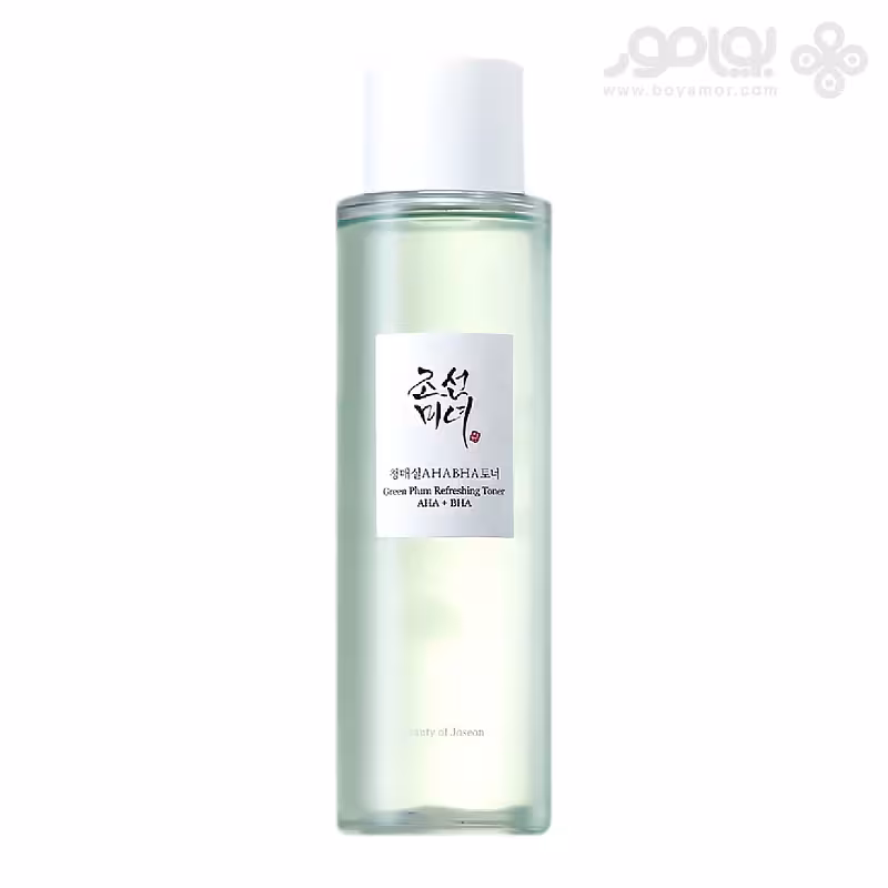 تونر لایه بردار بیوتی آو جوسان مدل GREEN PLUM حجم 150 میل