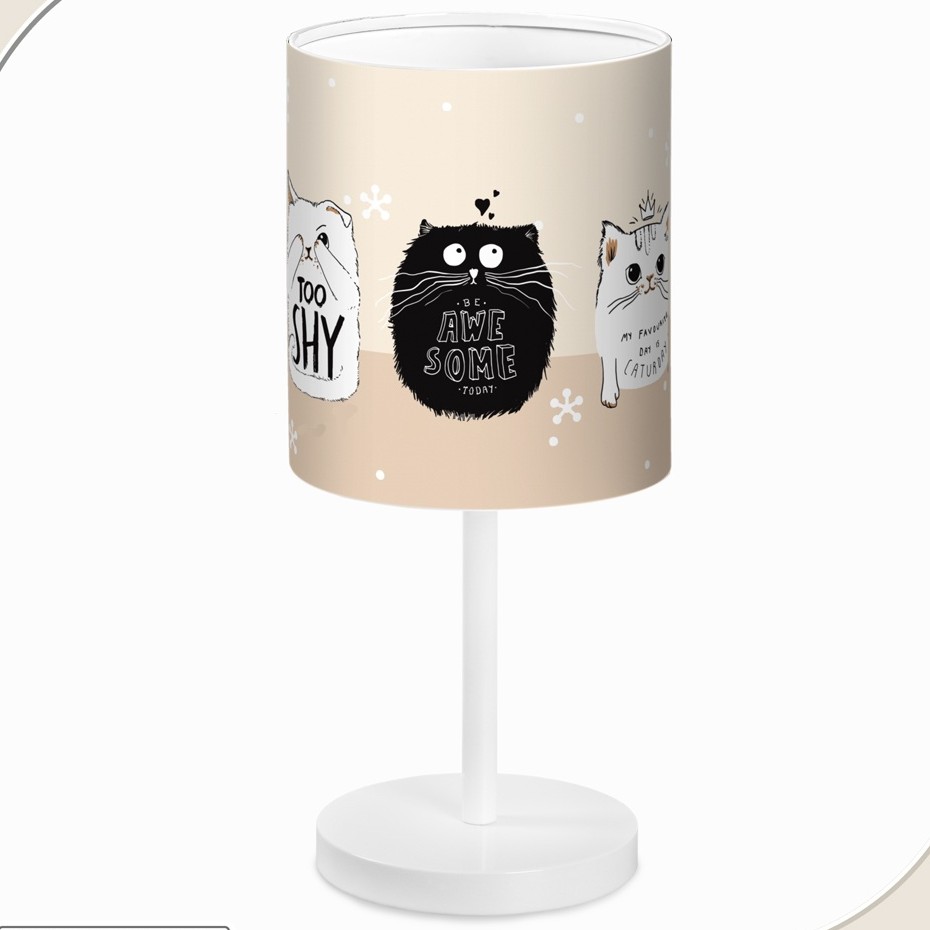 آباژور  کودک طرح گربه پرشین کد 8933