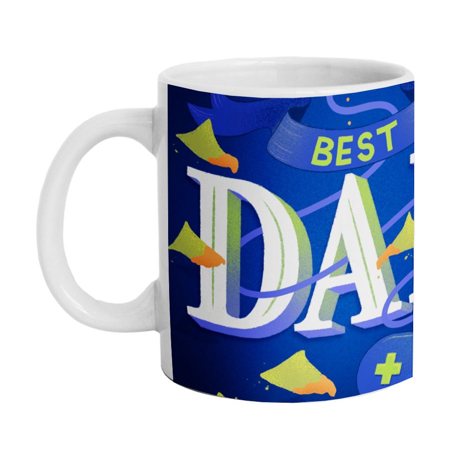 ماگ دارلی طرح روز پدر مدل MG1215