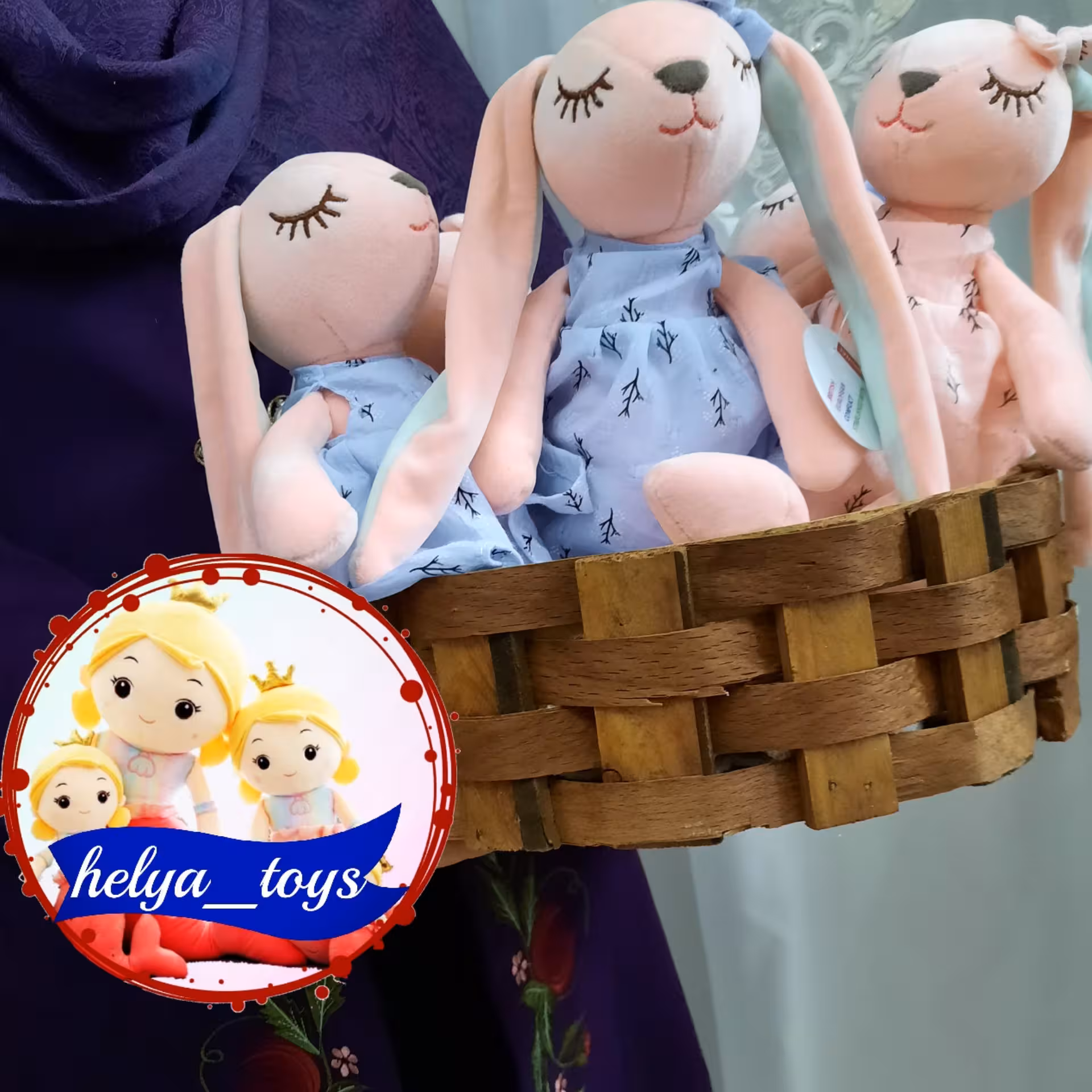 عروسک خرگوش هایلی سایز 45 