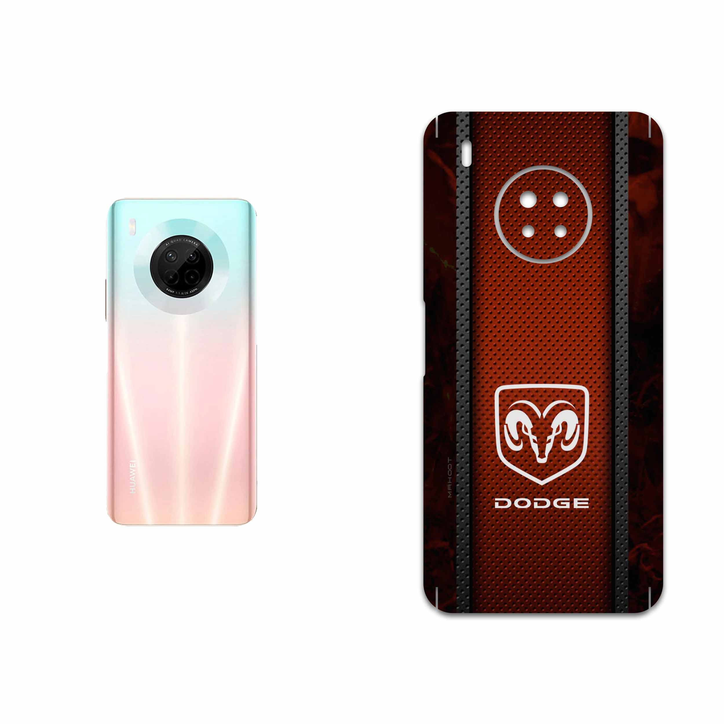 برچسب پوششی ماهوت مدل Dodge مناسب برای گوشی موبایل هوآوی Y9a