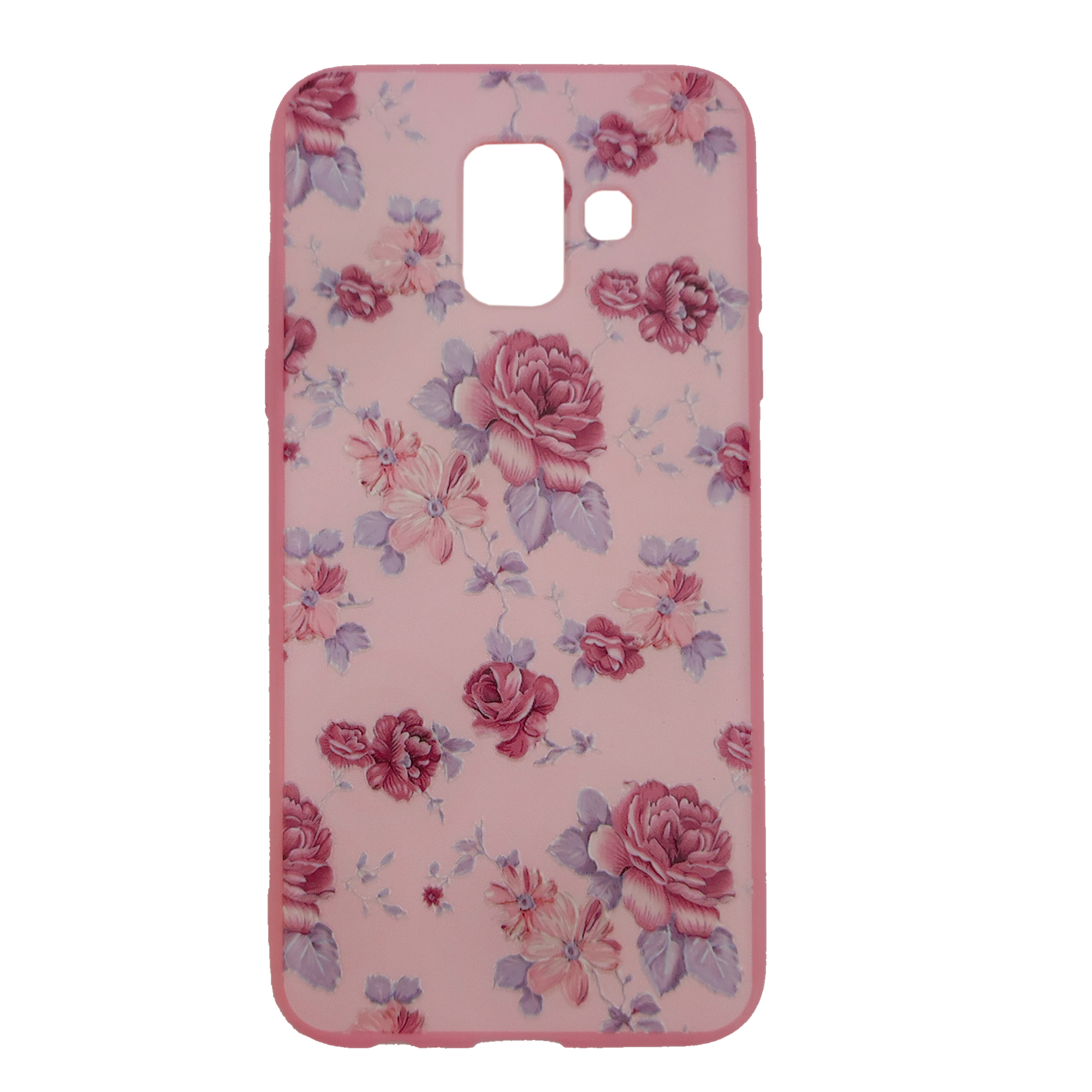 کاور مدل گل مناسب برای گوشی موبایل سامسونگ Galaxy A6