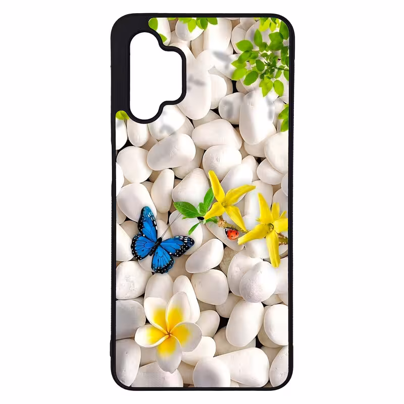 کاور طرح پروانه کد G-168 مناسب برای گوشی موبایل سامسونگ Galaxy A32 5G | دیجی قاب دونی