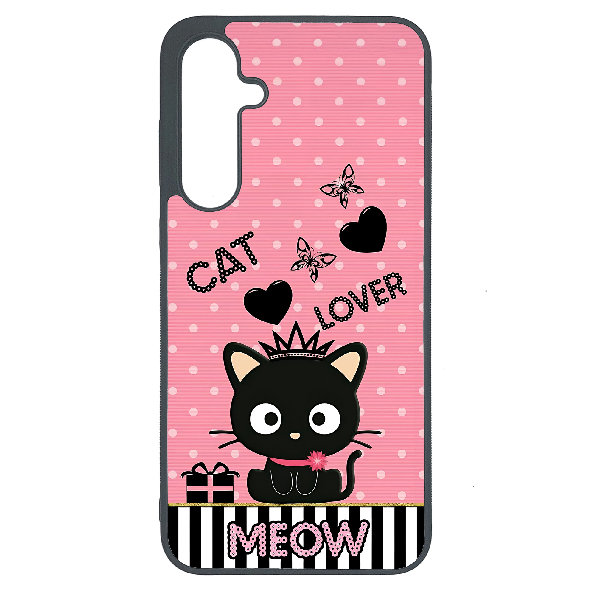 کاور طرح بچه گربه کد G-155 مناسب برای گوشی موبایل سامسونگ Galaxy A35 | دیجی قاب دونی