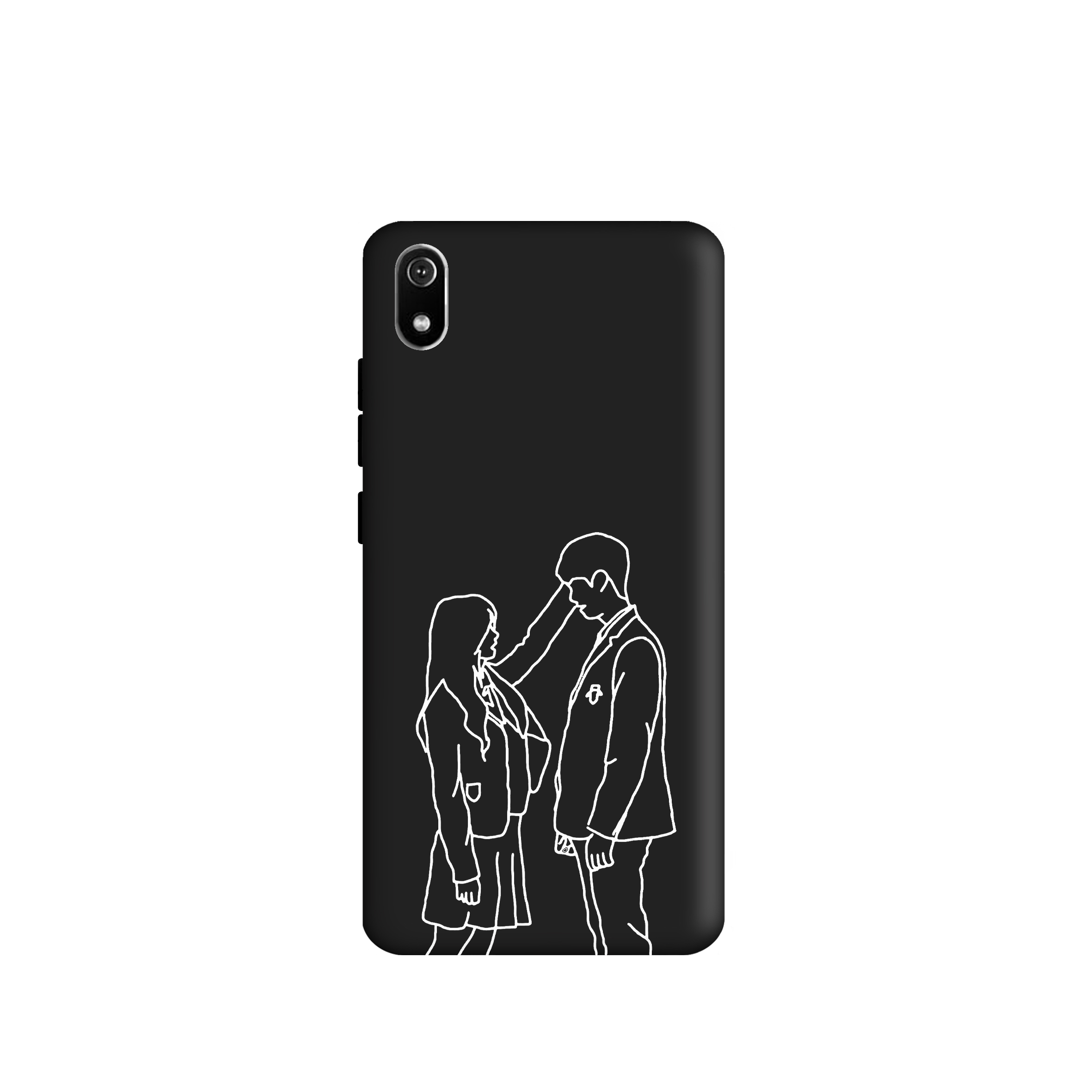 کاور طرح  عاشقانه مینیمال کد y8456 مناسب برای گوشی موبایل شیائومی  Redmi 7A