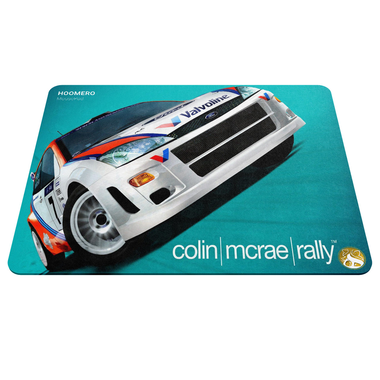 ماوس پد هومرو مدل A6537 طرح بازی ماشین رالی