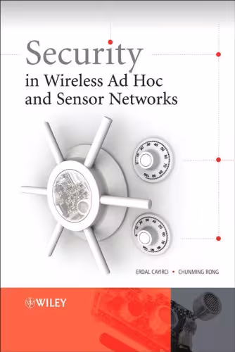 خرید و دانلود نسخه کامل کتاب Security in Wireless Ad Hoc and Sensor Networks
