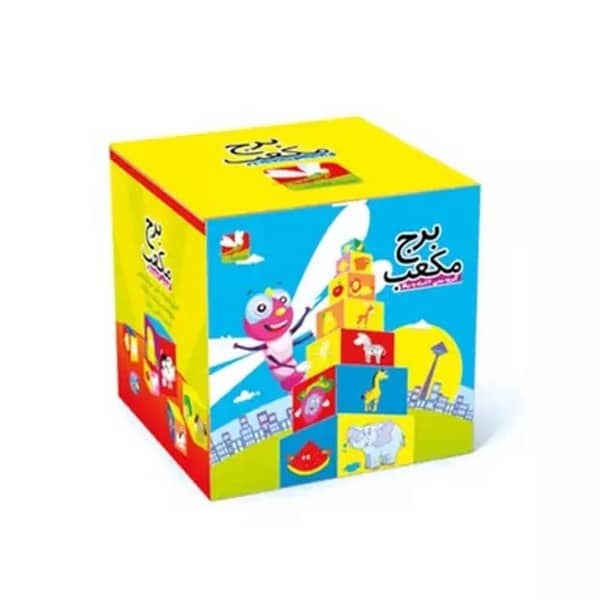 بازی فکری برج مکعب - کتاب‌فروشی کوچه کتاب