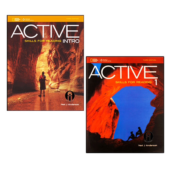 کتاب Active Skills For Reading اثر Neil J Anderson انتشارات الوندپویان دو جلدی