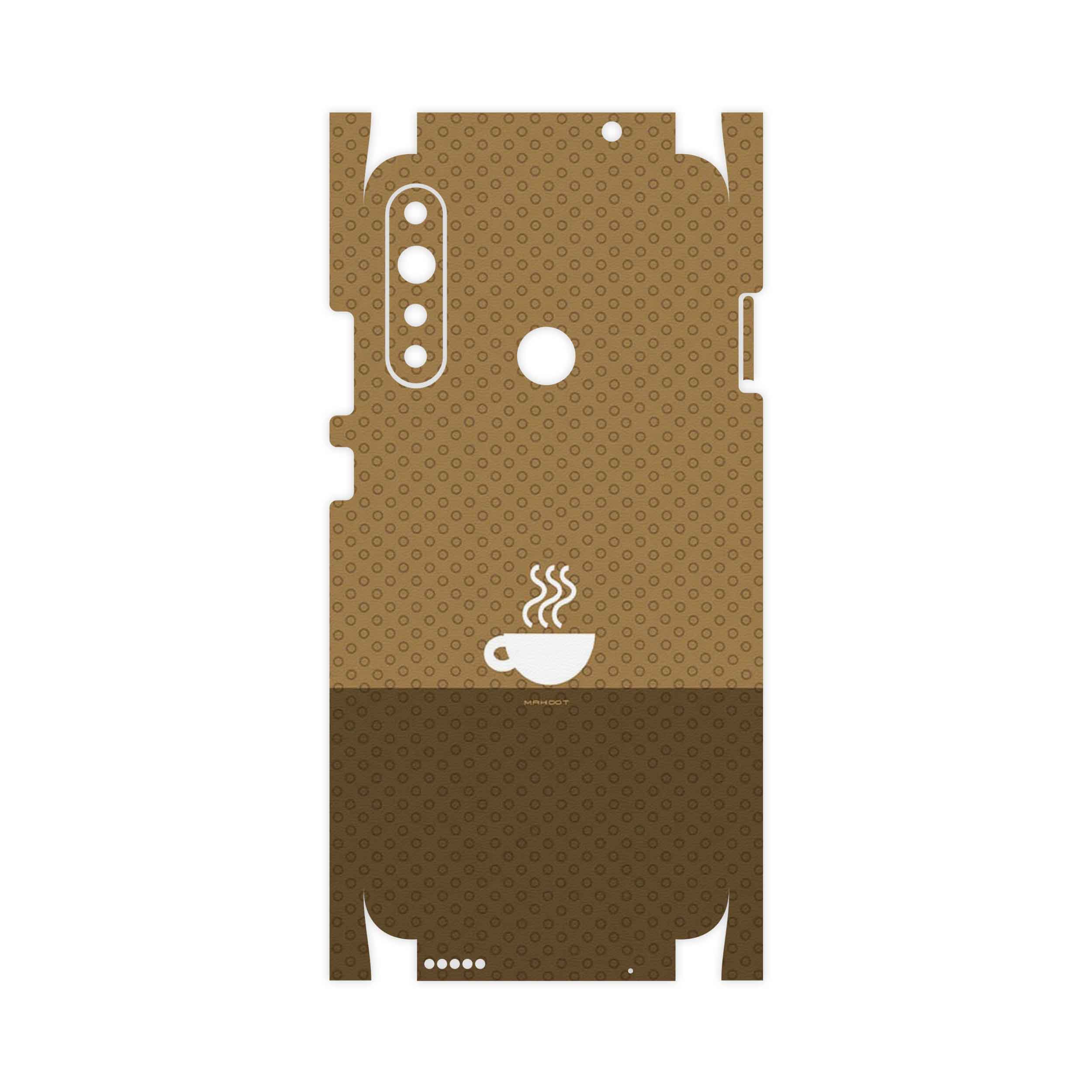 برچسب پوششی ماهوت مدل Minimal Cup of Coffee Icon-FullSkin مناسب برای گوشی موبایل جی پلاس P10