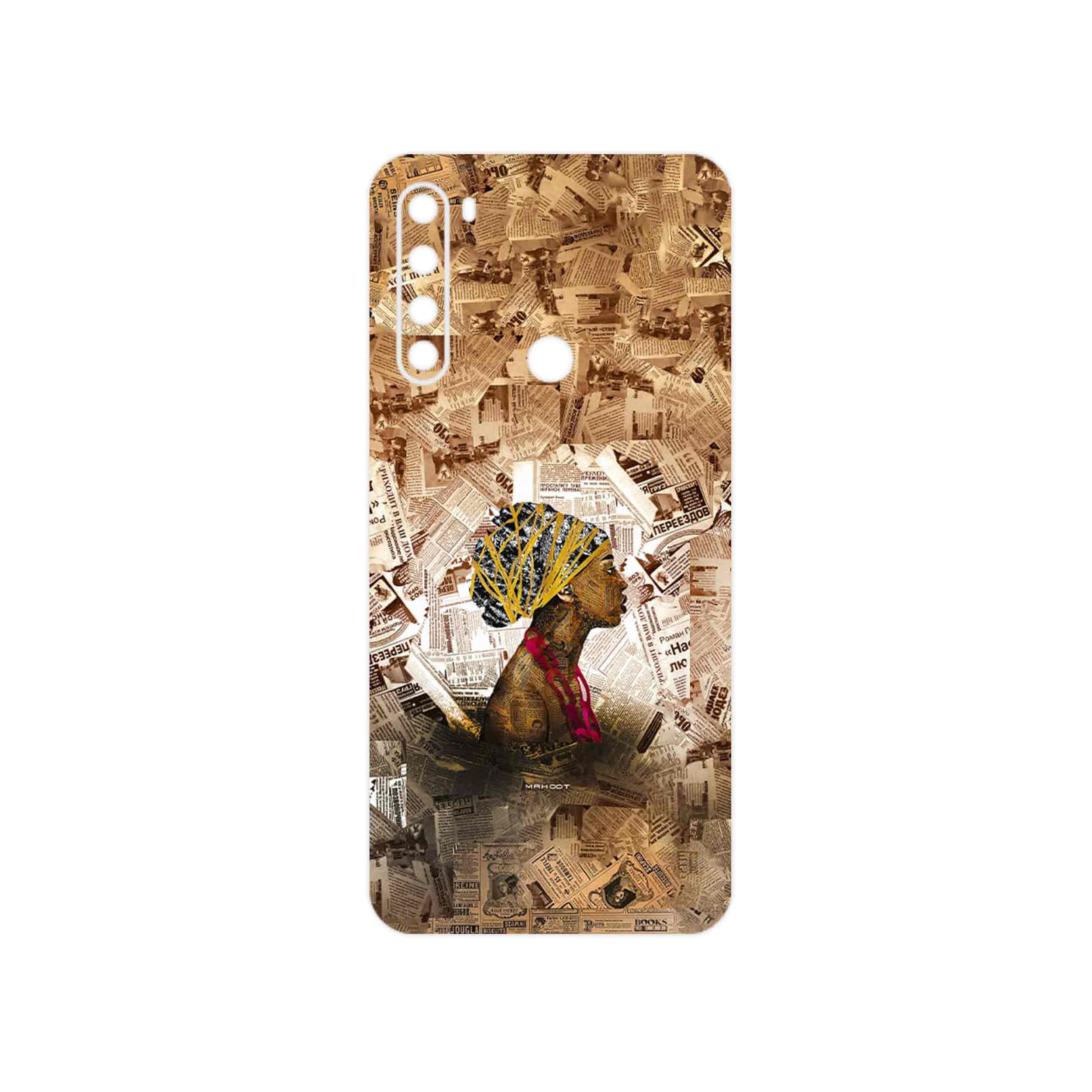 برچسب پوششی ماهوت مدل Collage of African Women مناسب برای گوشی موبایل شیائومی Redmi Note 8 2021