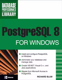خرید و دانلود نسخه کامل کتاب PostgreSQL 8 for Windows (Database Professional's Library)