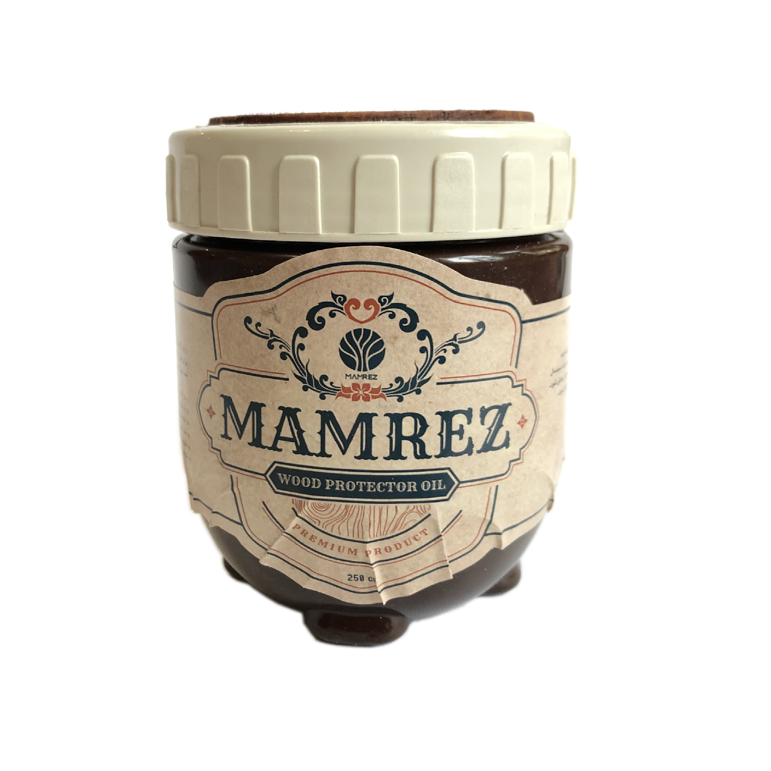 روغن گیاهی چوب ممرز کد Brown Mahgony 01 حجم 250 میلی لیتر 