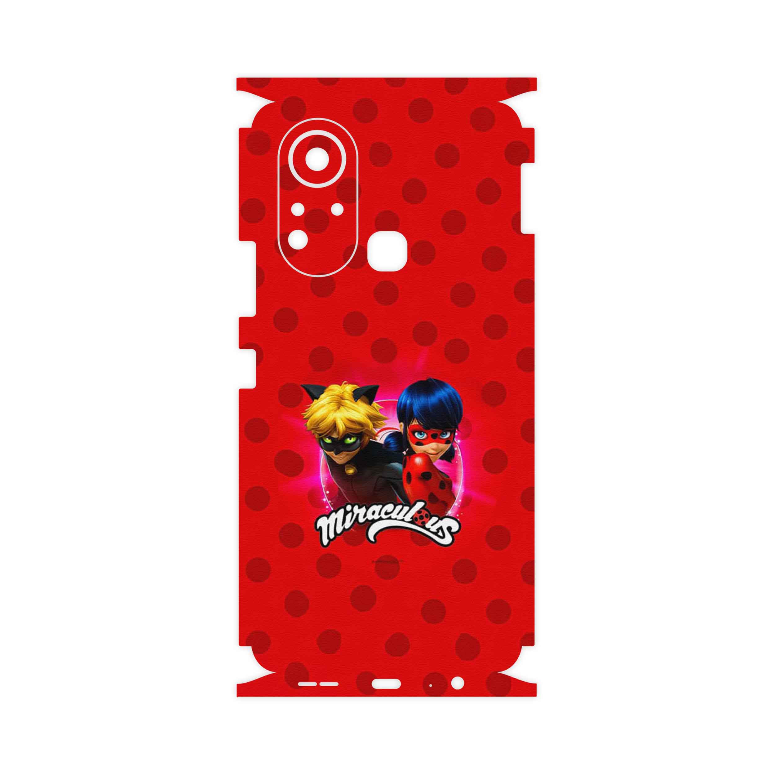 برچسب پوششی ماهوت مدل Ladybug and Cat Noir-FullSkin مناسب برای گوشی موبایل اینفینیکس Hot 11s