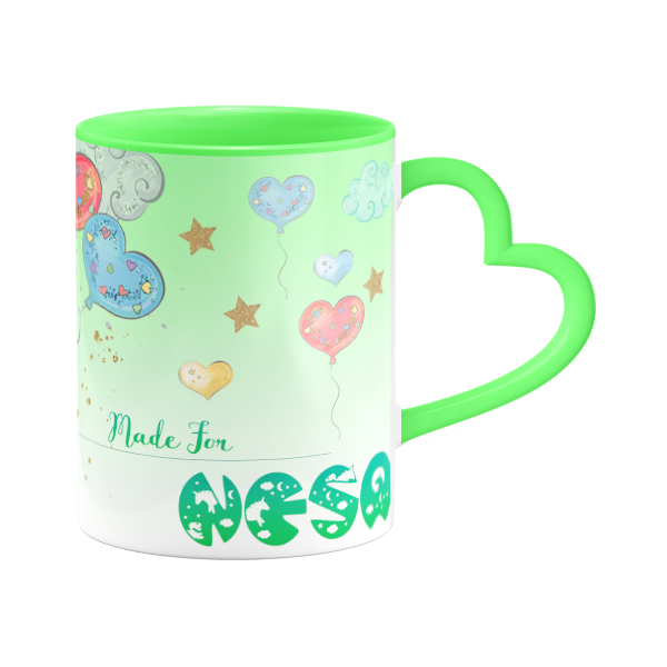 ماگ مدل اسب تک شاخ طرح نسا