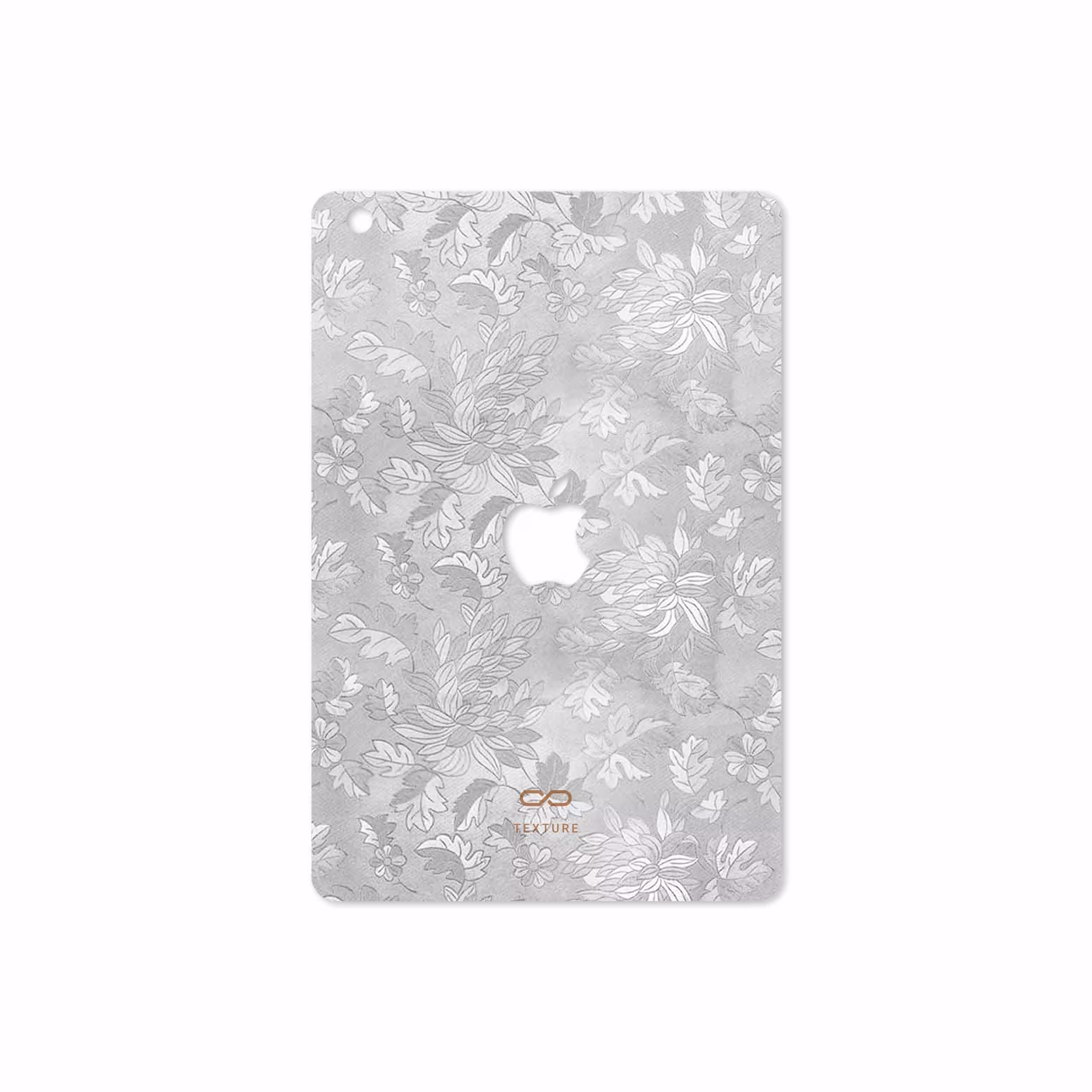 برچسب پوششی ماهوت مدل Silver-Wildflower مناسب برای تبلت اپل iPad mini 2 2013 A1491