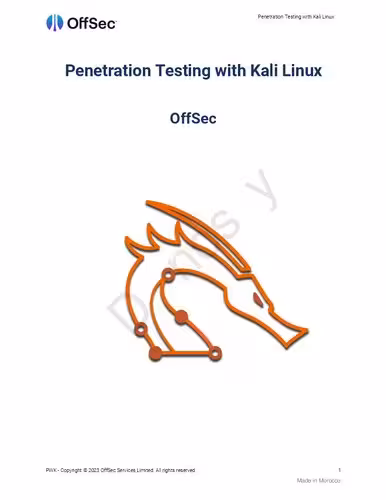 خرید و دانلود نسخه کامل کتاب Penetration Testing with Kali Linux - PEN-200 2023