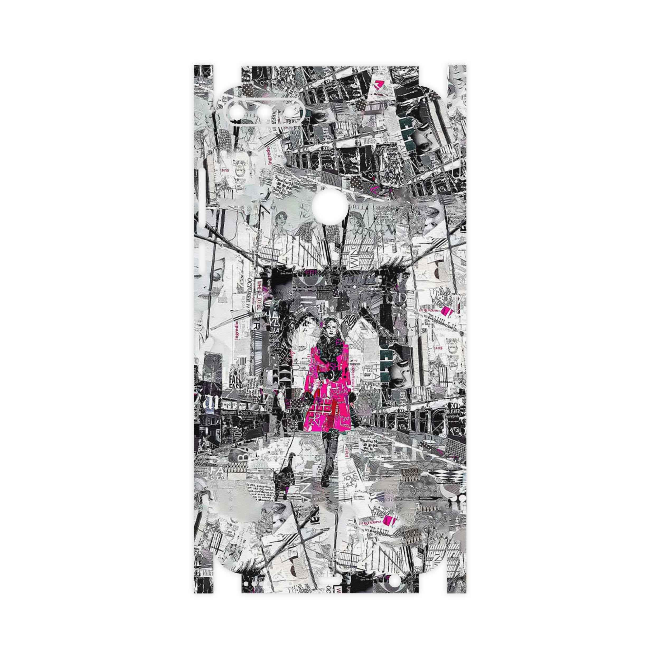 برچسب پوششی ماهوت مدل Collage of Catwalk Bridge-FullSkin مناسب برای گوشی موبایل هوآوی Y7 Prime 2018