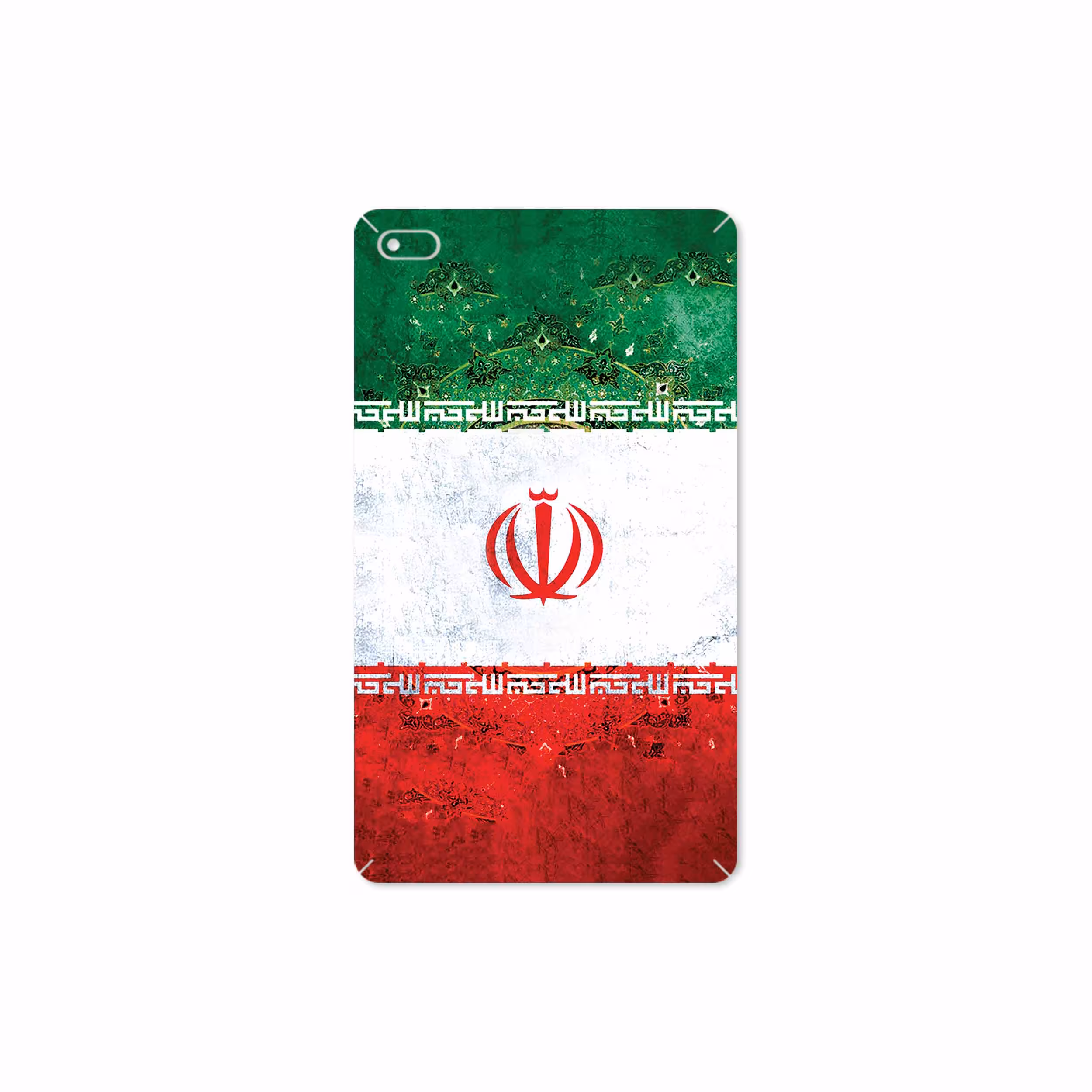 برچسب پوششی ماهوت مدل Iran-Flag-1 مناسب برای تبلت لنوو E7