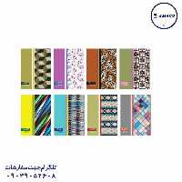 دفتر 100 خطی رحلی کلاسیک جلد سخت فنری 312 آونگ