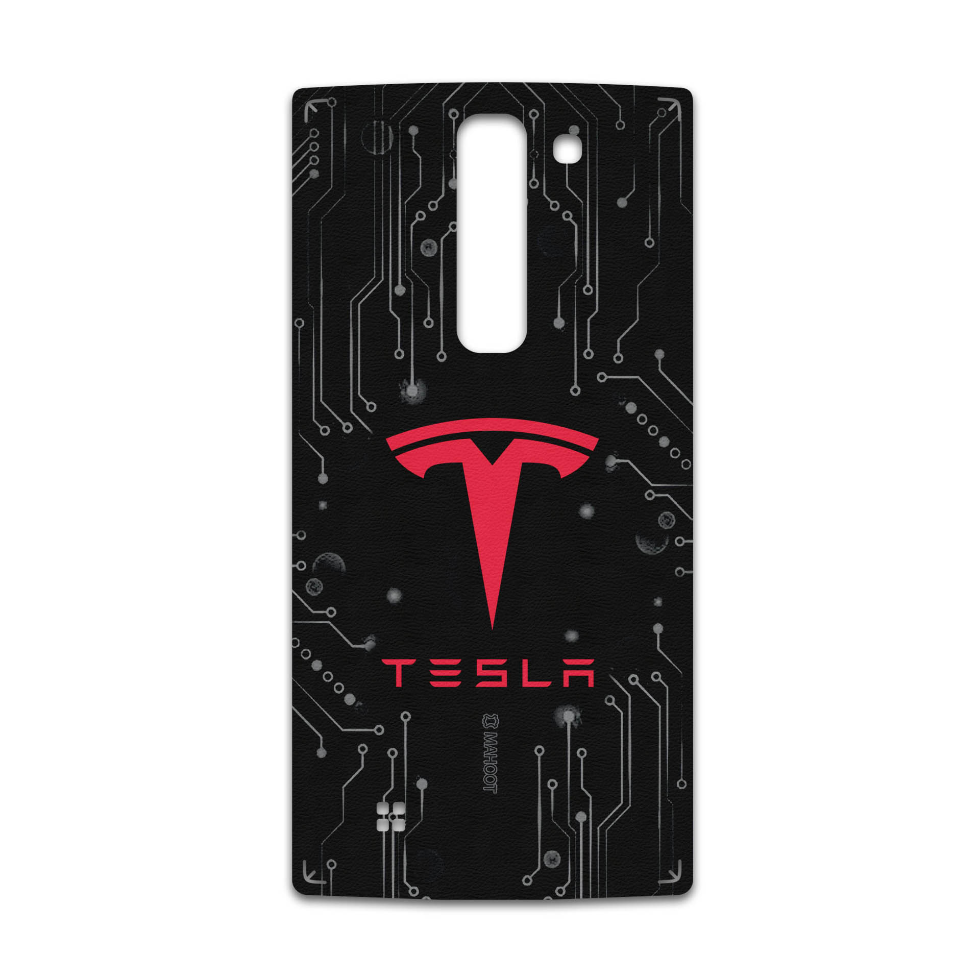 برچسب پوششی ماهوت مدل TESLA-Motors مناسب برای گوشی موبایل ال جی Magna