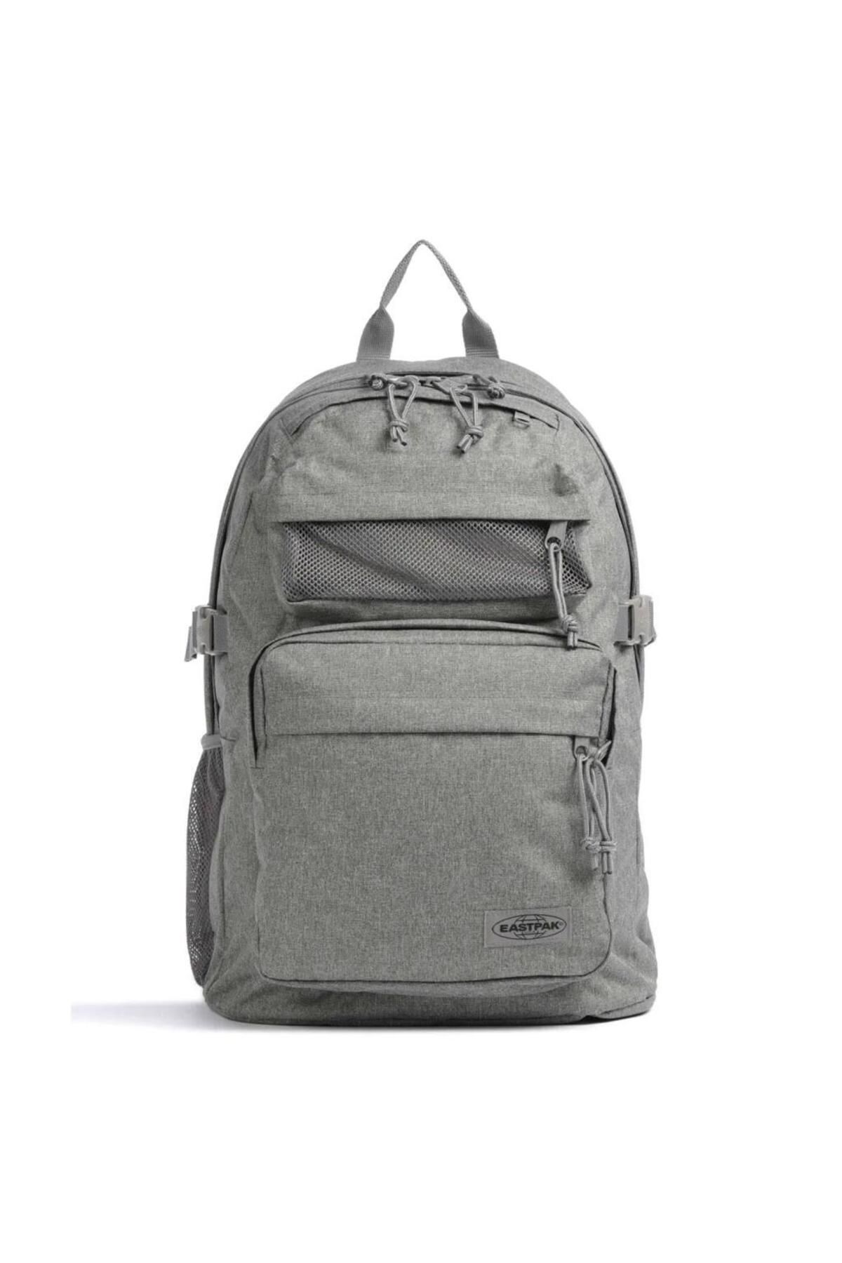 کیف مدرسه خاکستری مردانه و زنانه کوله پشتی لپ تاپ 16 اینچی PRO Eastpak