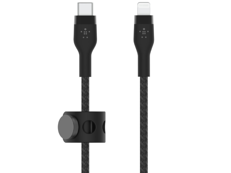 کابل فست شارژ Type-C به Lightning بلکین مدل CAA011bt204M به طول 2.4 متر