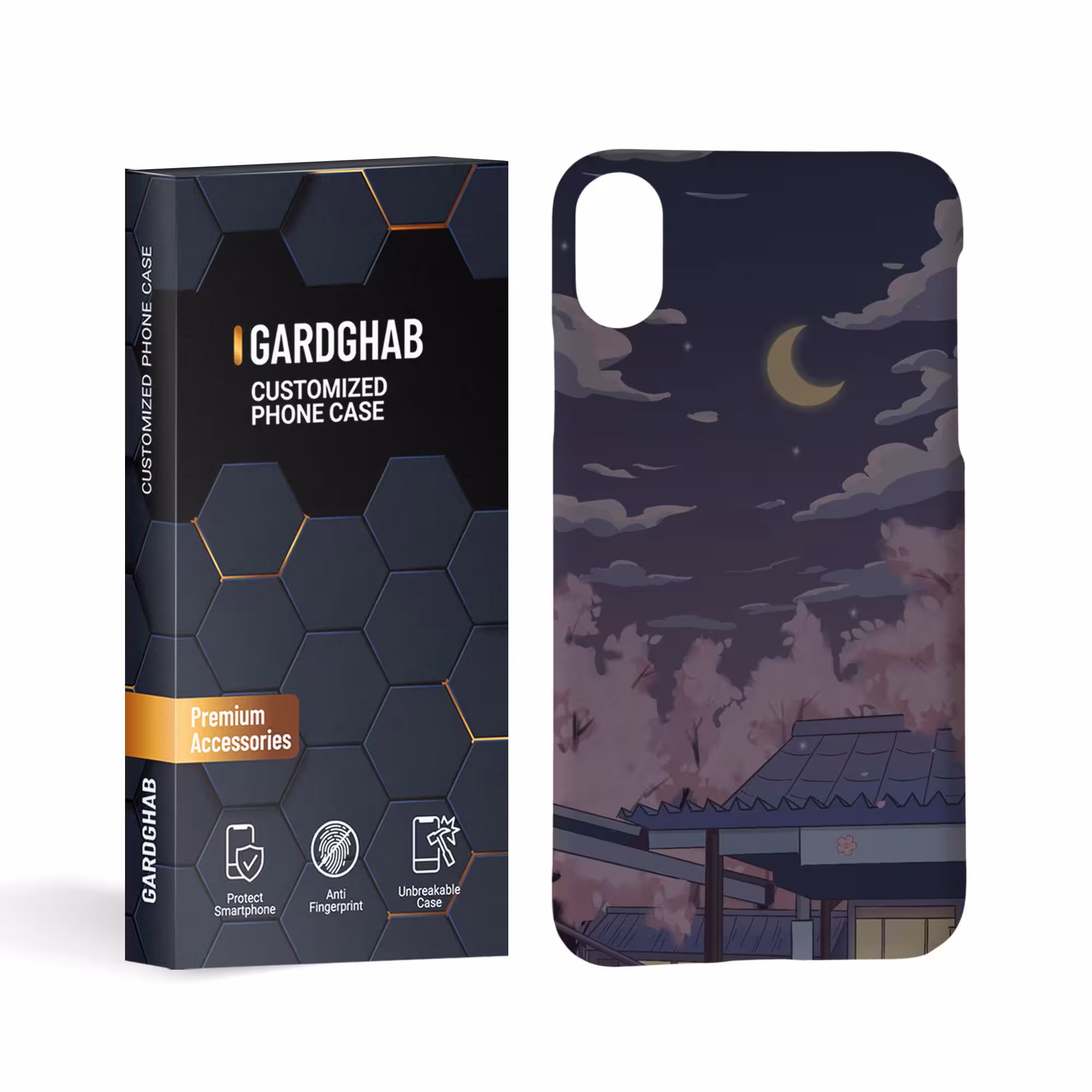 کاور گارد قاب مدل ساده مناسب برای گوشی موبایل اپل iphone x xs