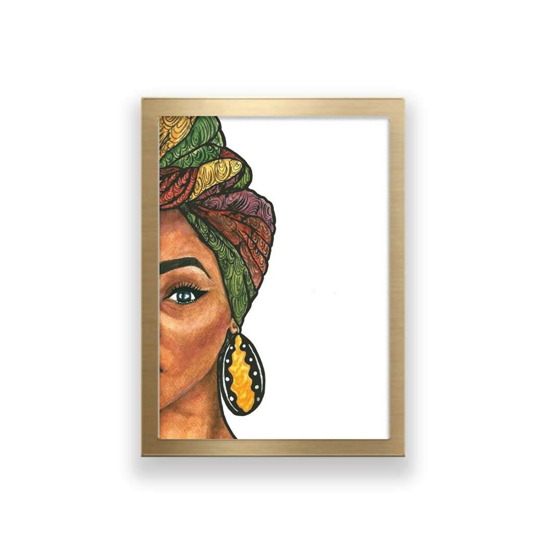 تابلو طرح چهره 