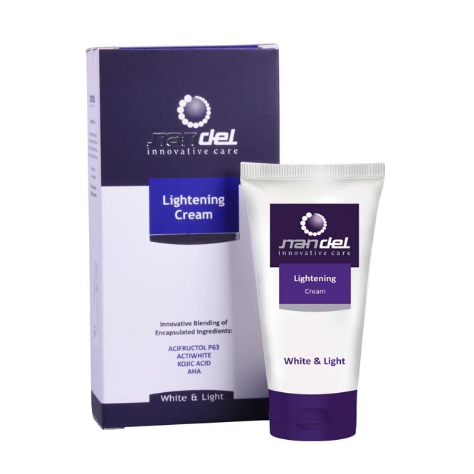 کرم روشن کننده ناندل مدل white &amp; light حجم 30 میلی لیتر