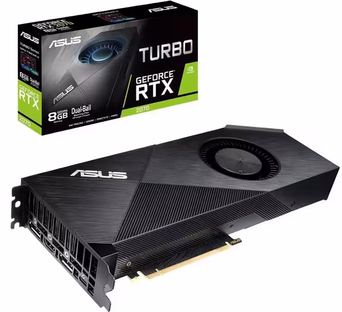 کارت گرافیک ایسوس مدل TURBO-RTX2070-8G  با حافظه 8 گیگابایت