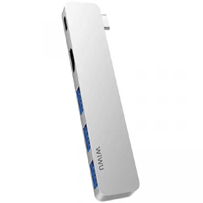 هاب تایپ سی 5 پورت ویوو مدل T6 Pro