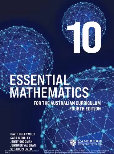 خرید و دانلود نسخه کامل کتاب Essential Maths for the Australian Curriculum Year 10 Fourth Edition