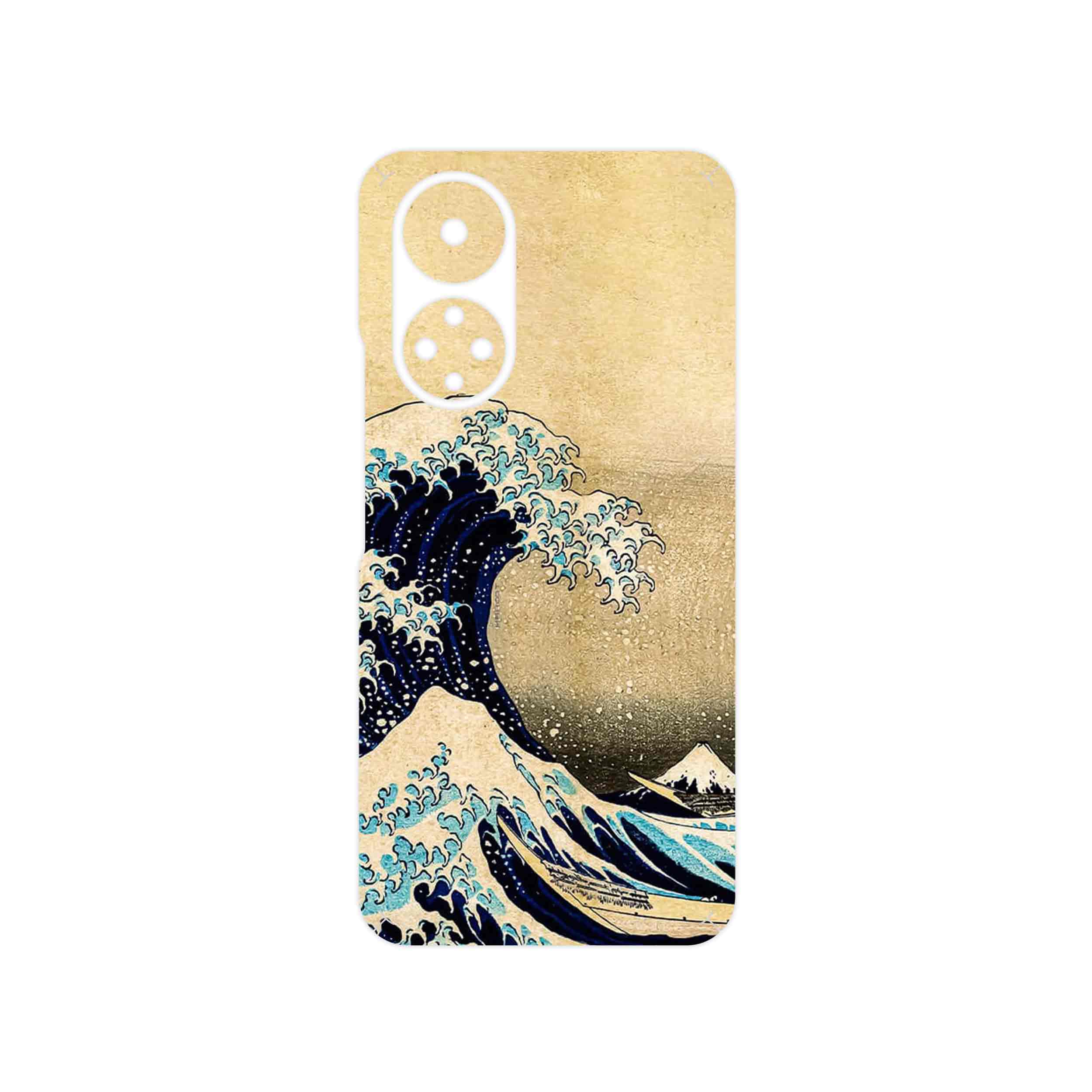 برچسب پوششی ماهوت مدل The Great Wave off Kanagawa of Hokusai مناسب برای گوشی موبایل آنر X7