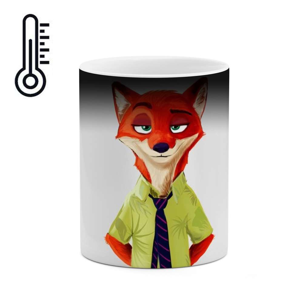 ماگ حرارتی طرح انیمیشن Zootopia مدل mgph16014