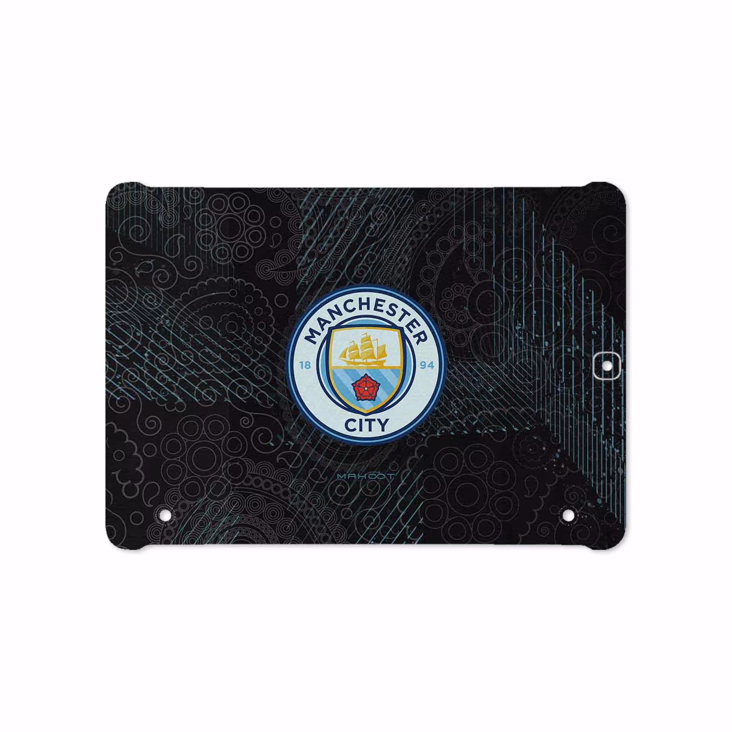 برچسب پوششی ماهوت مدل Manchester-City مناسب برای تبلت سامسونگ Galaxy Tab S2 9.7 2015 T815