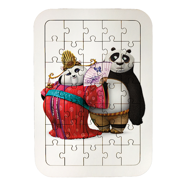 پازل 35 تکه مدل پاندا مونگ فو کار کد 58