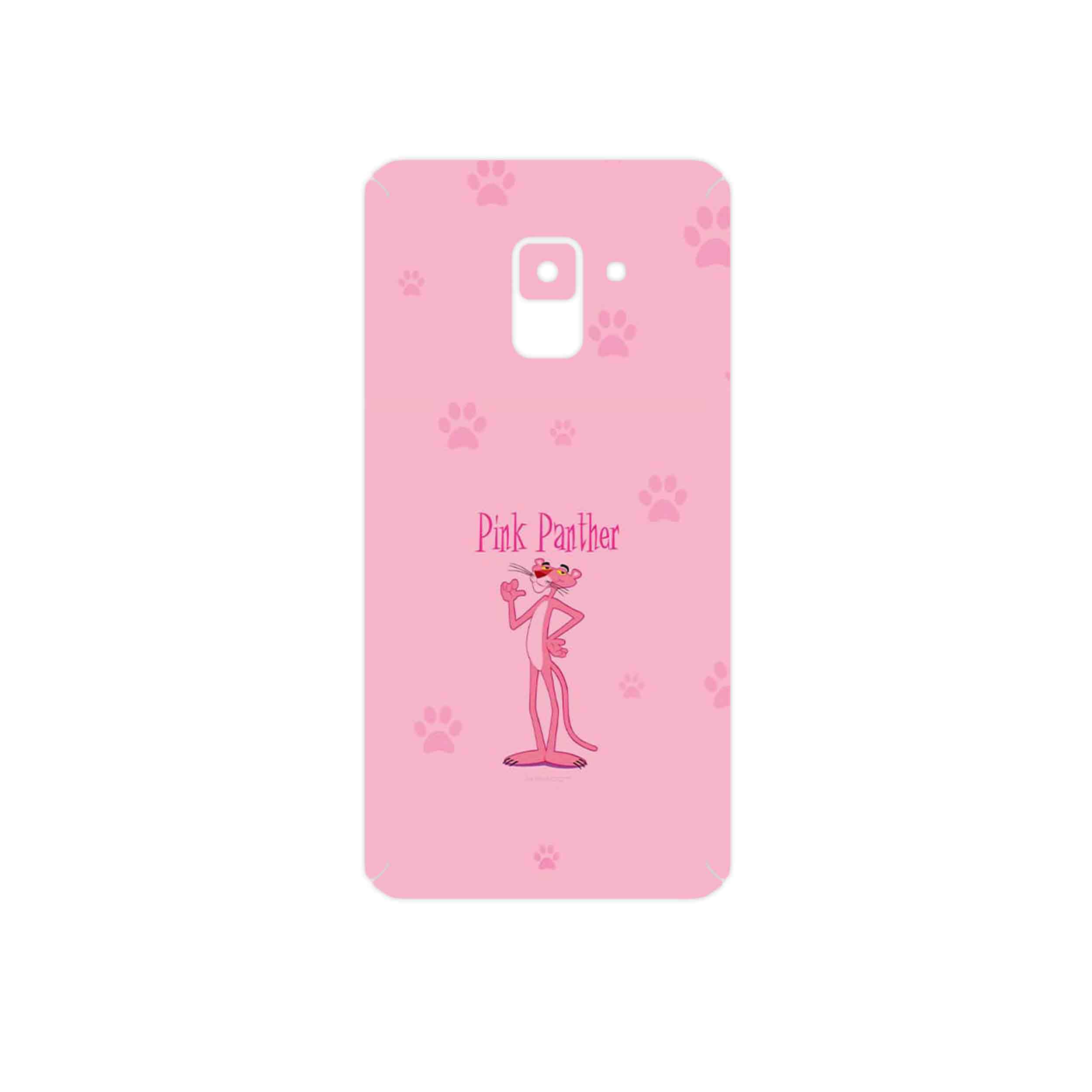 برچسب پوششی ماهوت مدل The Pink Panther مناسب برای گوشی موبایل سامسونگ Galaxy A8 2018