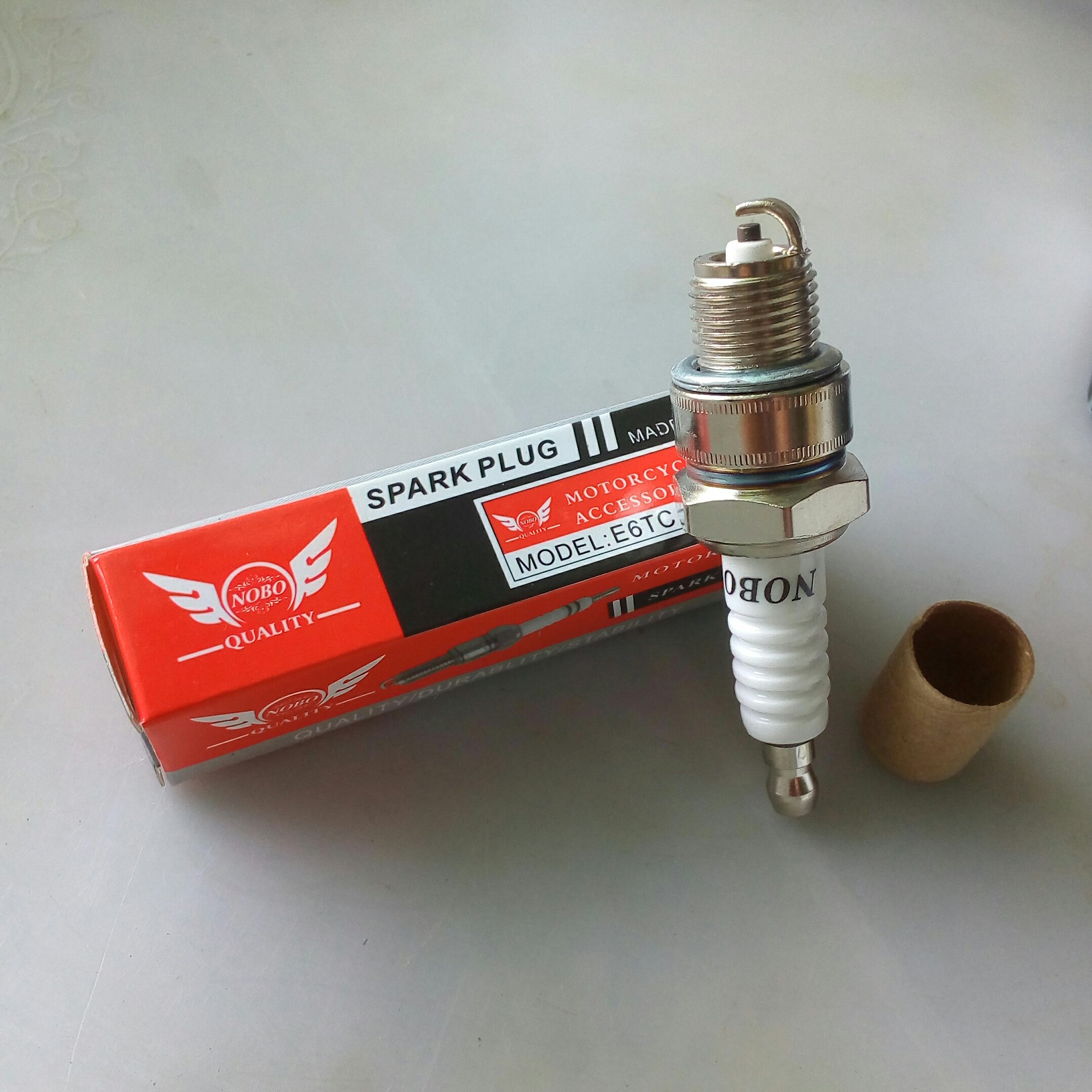 شمع موتور دوزمانه / پایه کوتاه /یاماها،سوزوکی،کاوازاکی،تریل،جی تی او،مینی