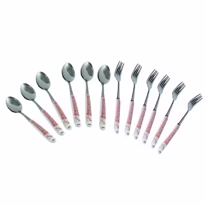 سرویس قاشق و چنگال طرح آنجل مدل 001