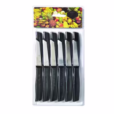 چاقو میوه خوری کد q822 بسته 12 عددی