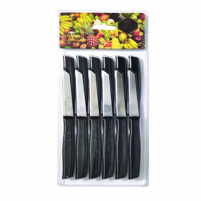 چاقو میوه خوری کد q822 بسته 12 عددی