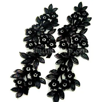 گل تزئینی جفتی مشکی کد 1124