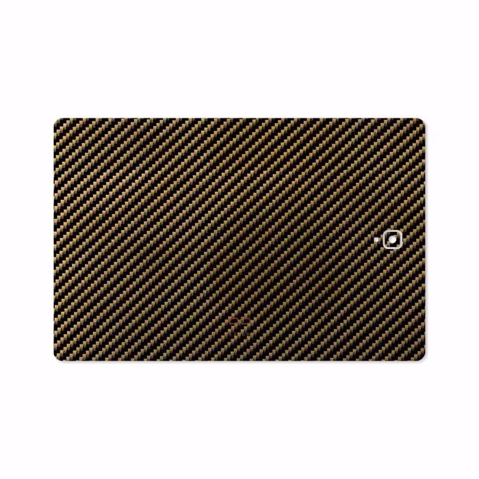 برچسب پوششی ماهوت مدل Glossy-Brown-Fiber مناسب برای تبلت سامسونگ Galaxy Tab S4 10.5 2018 T830