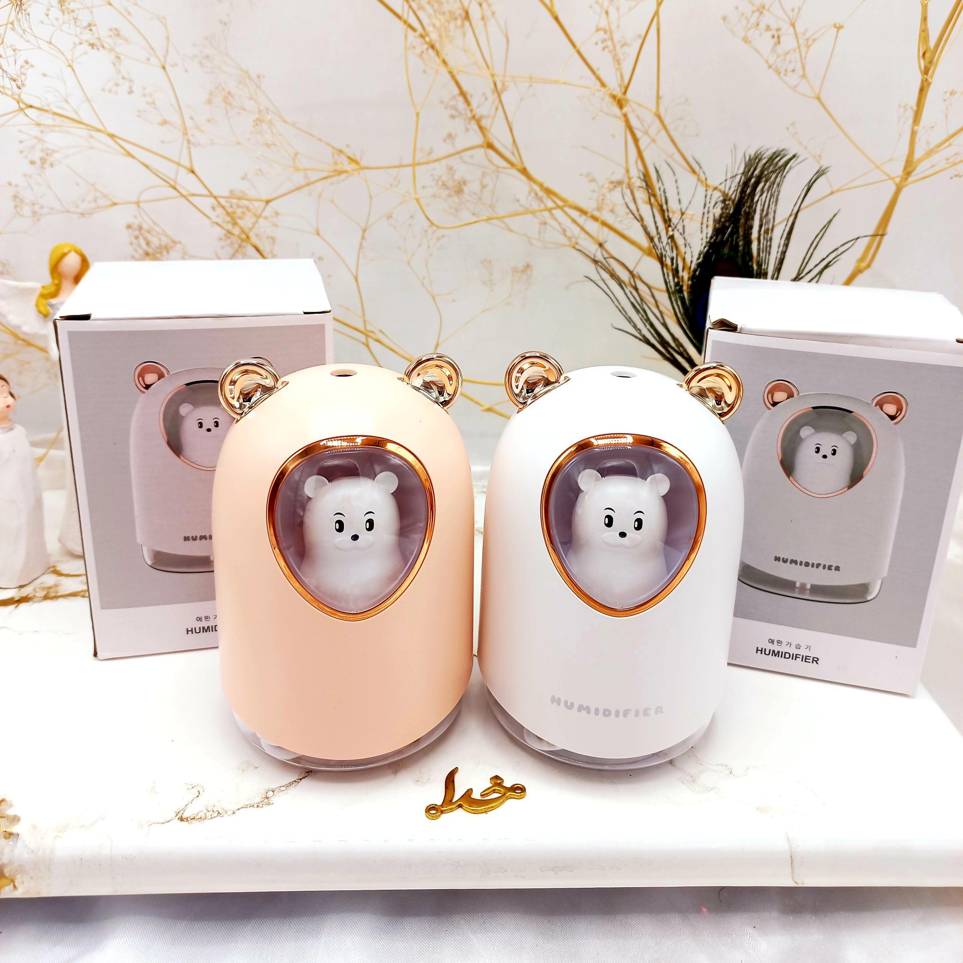 دستگاه بخور سرد طرح خرس عروسکی